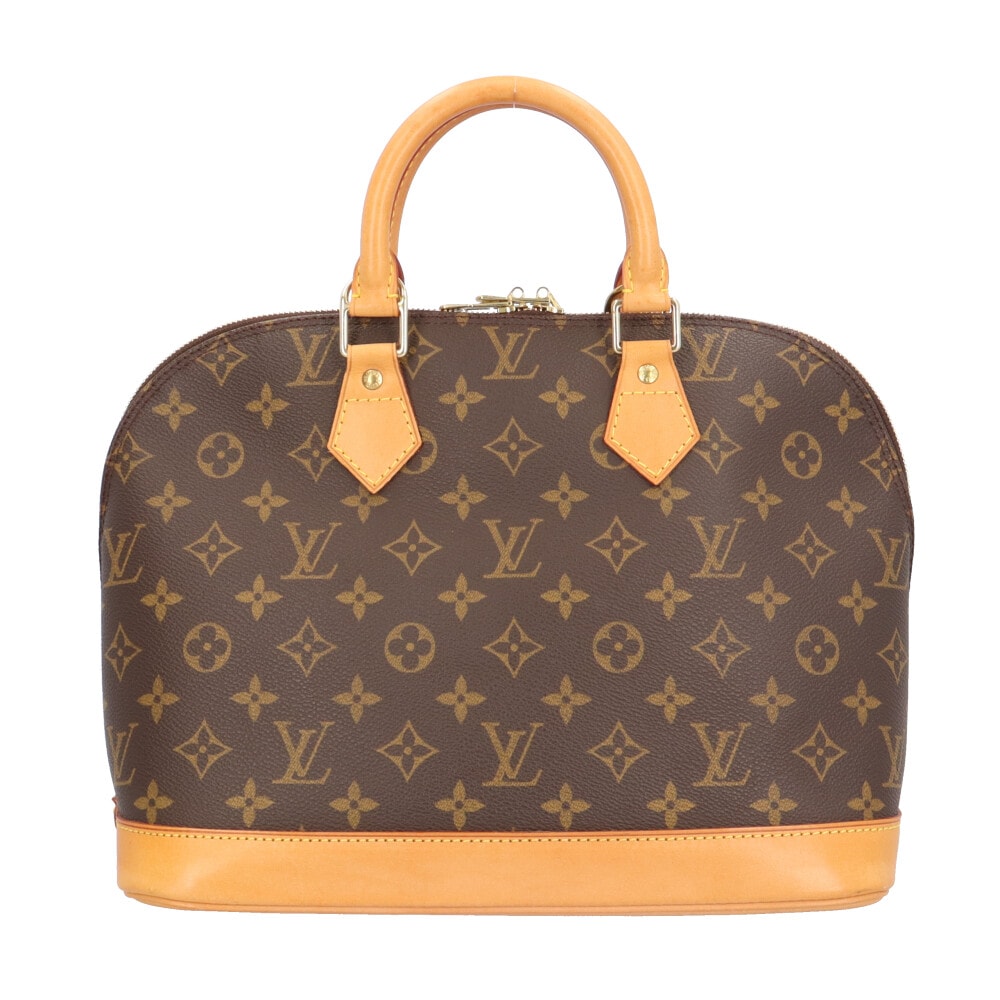 ルイヴィトン アルマPM モノグラム ハンドバッグ モノグラムキャンバス M51130 ブラウン レディース LOUIS VUITTON 中古