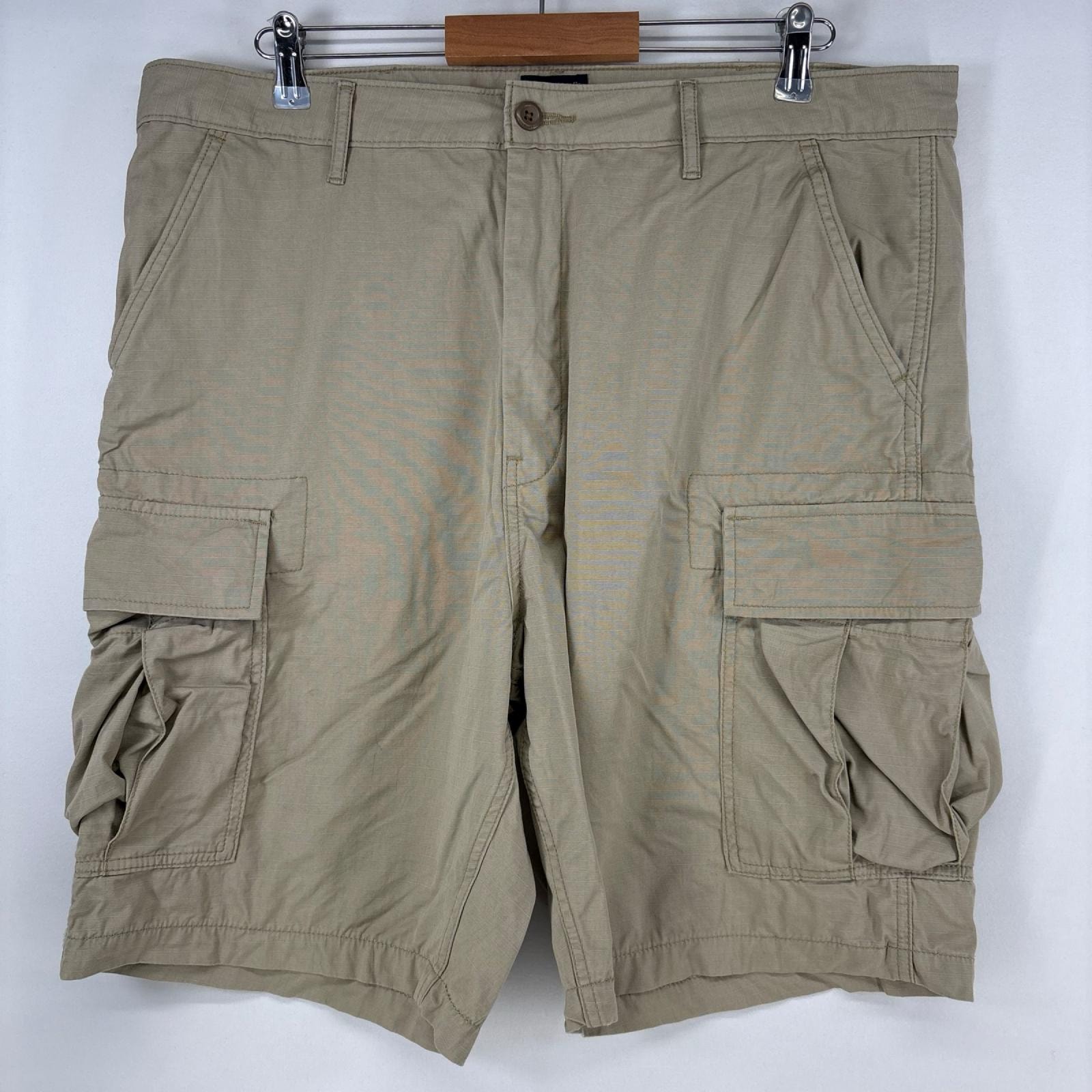 古着 リーバイス Levi's ショートパンツ リップストップ ハーフパンツ カーゴパンツ チノパン w38 ベージュ メンズ