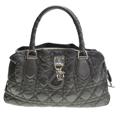 ディオール レディディオール カナージュ ナイロンハンドバッグ