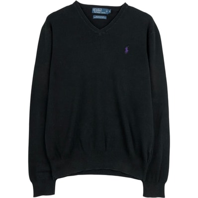 古着 ラルフローレン Ralph Lauren POLO by Ralph Lauren Vネック コットンニットセーター メンズM相当/eaa678679