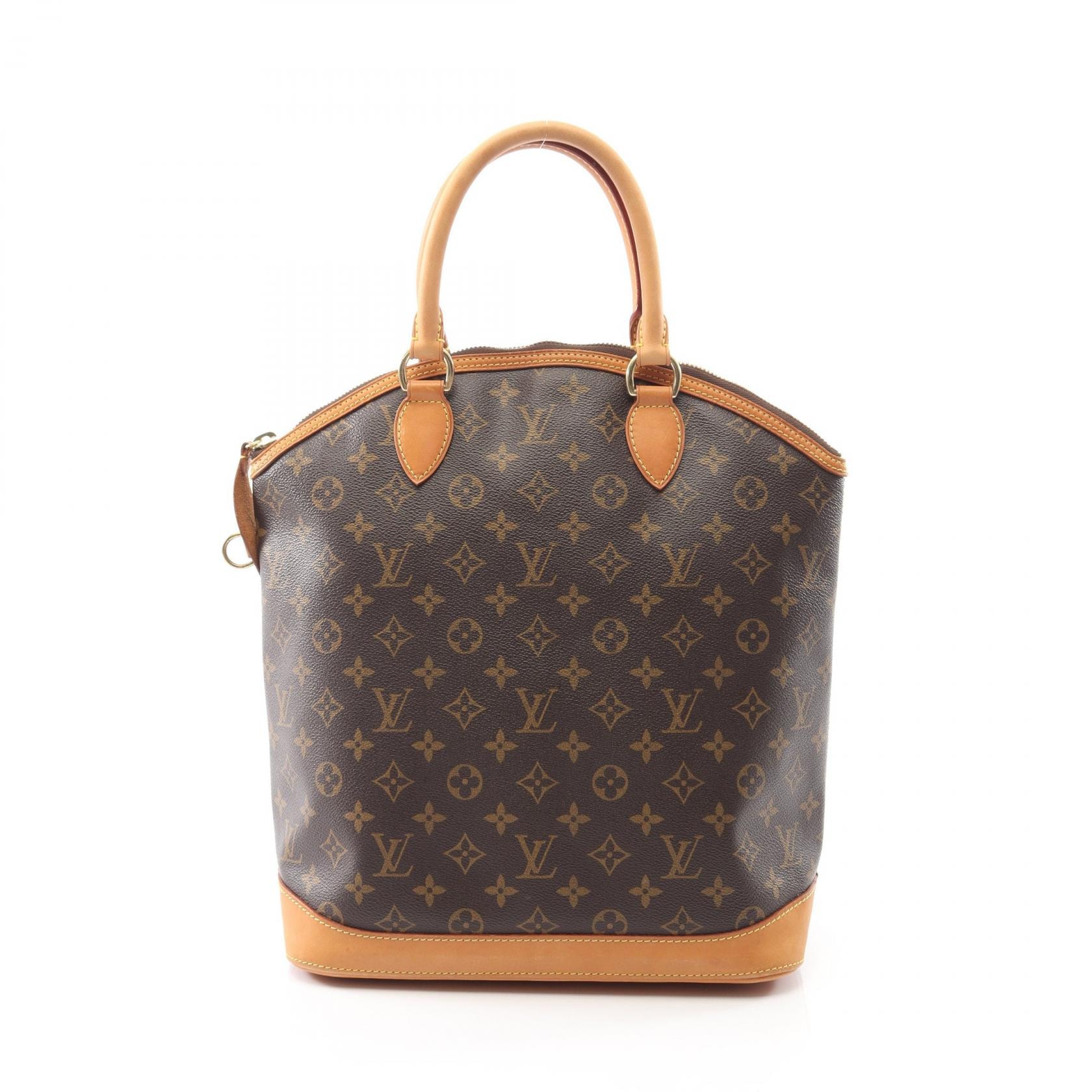 ルイ・ヴィトン LOUIS VUITTON ロックイット ヴェルティカル ハンドバッグ バッグ PVCコーティングキャンバス レザー モノグラム レディース ブラウン系 M40103 【中古】