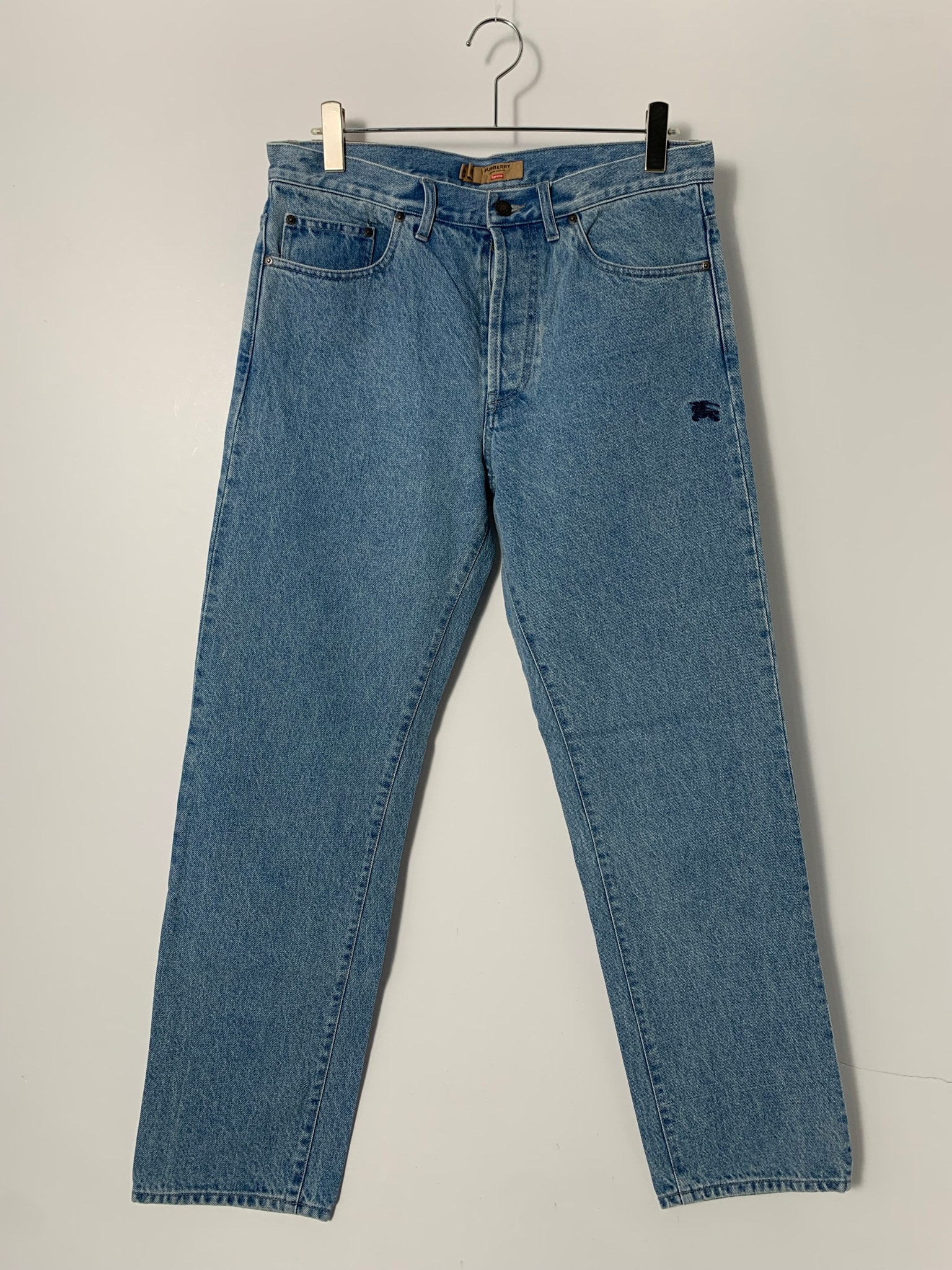Supreme x Burberry Regular Jean "Blue"