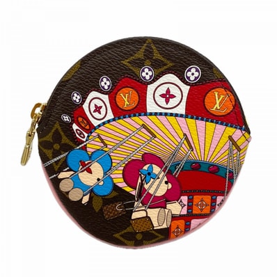 【6dc2332-k】ルイヴィトン コインケース モノグラム ヴィヴィエンヌ ポルトモネロン M69757 マルチカラー【中古】レディース