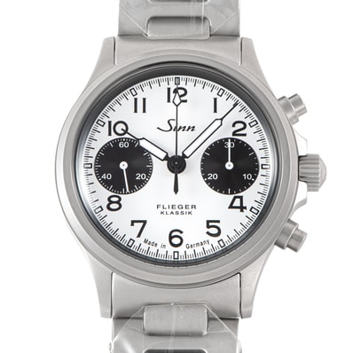 【新品】Sinn ジン 356 フリーガークラシックW 356.FLIEGER.KLASSIK.W M 保証書2026年 356シリーズ誕生25周年記念モデル ステンレススチール【中古】