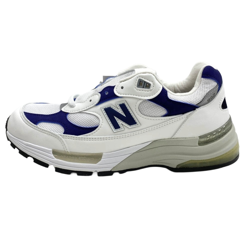 NEW BALANCE ニューバランス スニーカー M992EC USA製 レザー メッシュ ローカット スニーカー 27.5cm【極上美品】【中古】