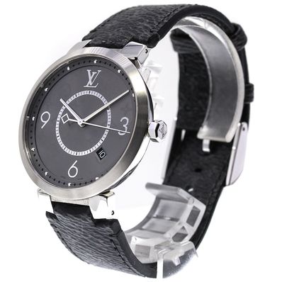 ☆美品 ルイ・ヴィトン タンブール スリム エクリプス メンズ 【中古】