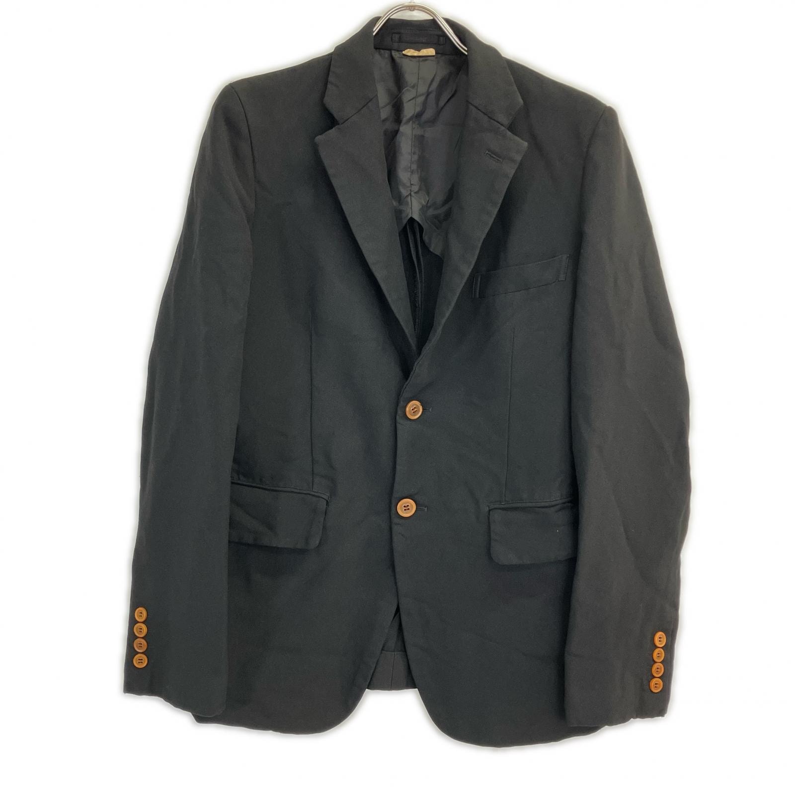 コムデギャルソンオムドゥ 【美品】DH-J031 AD2021 ポリ縮絨 2Bテーラードジャケット XS