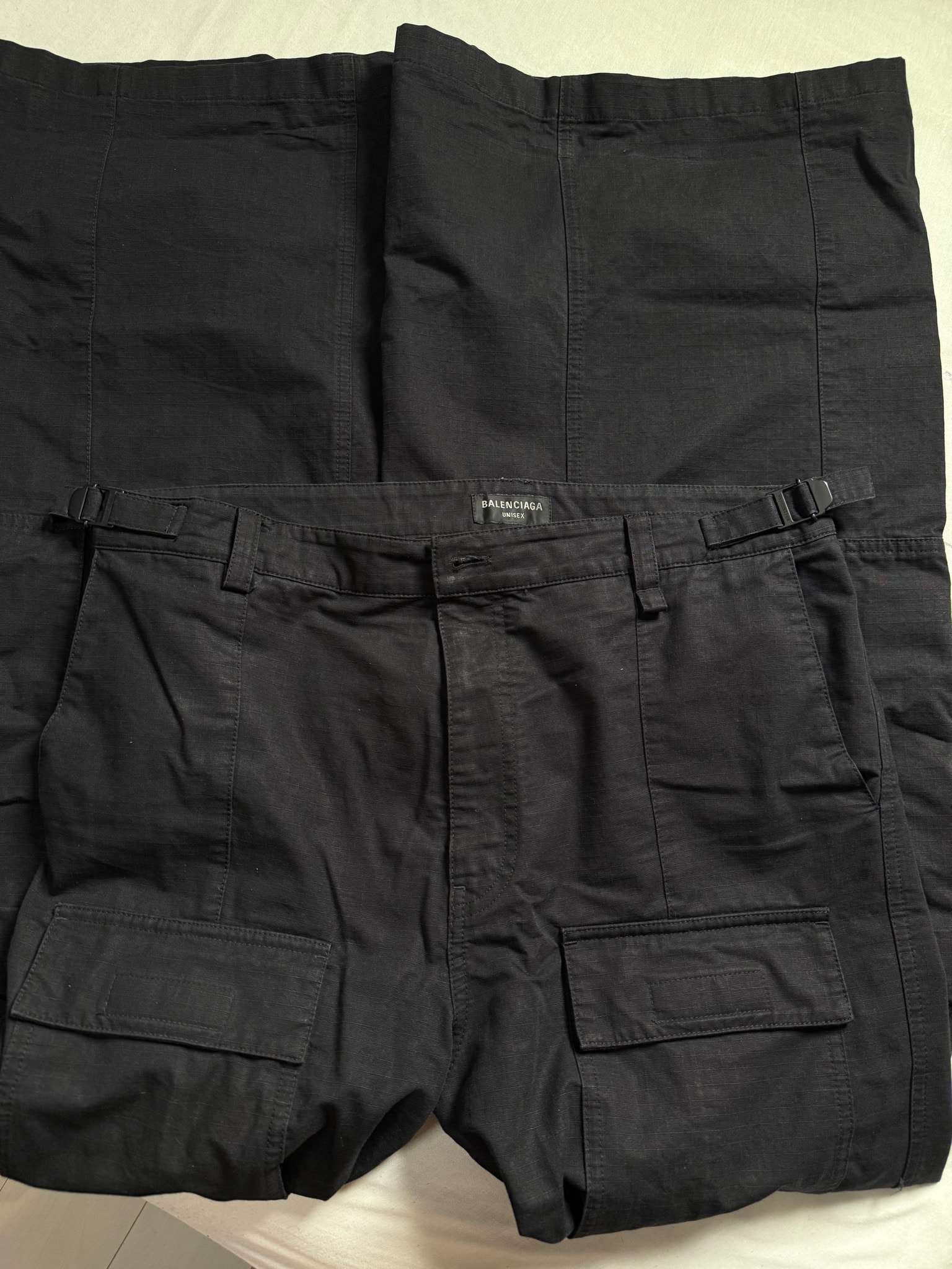BALENCIAGA FlaRed Cargo Pants "Black"