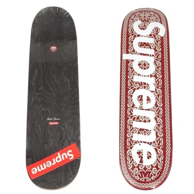 【中古】シュプリーム Supreme 2021年秋冬 Celtic Knot Skateboard スケートボード デッキ スケボー レッド【サイズ8.375×32.125】【メンズ】