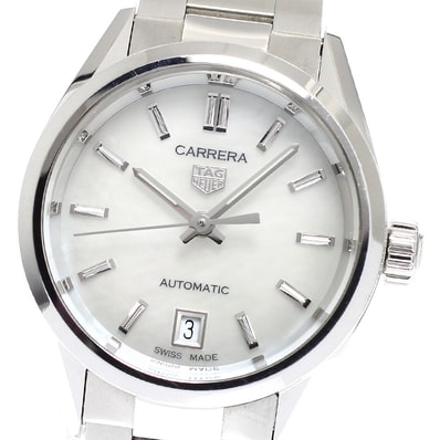 タグホイヤー カレラ キャリバー9 WBN2410-0 レディース 【中古】