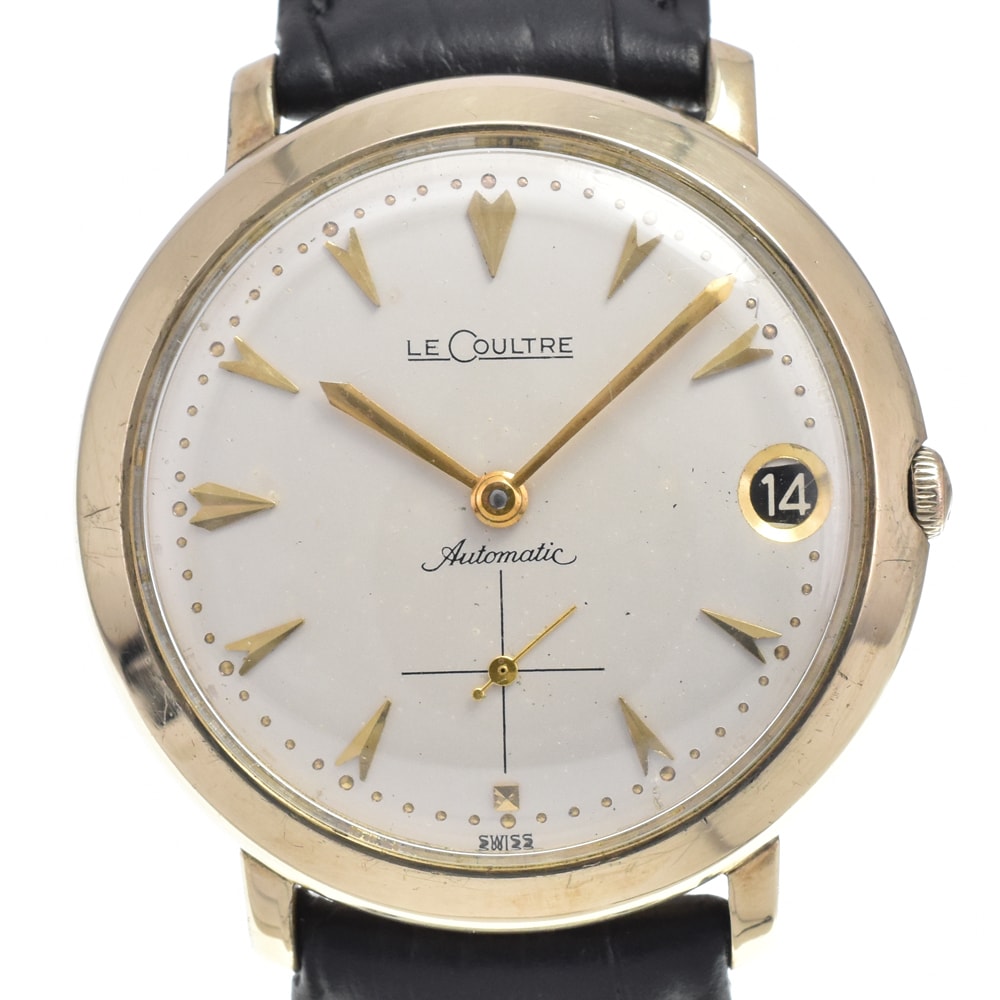ジャガー・ルクルト JAEGER-LECOULTRE 655-122 ヴィンテージ cal.P813 シルバー 自動巻き メンズ 腕時計 Y#146292