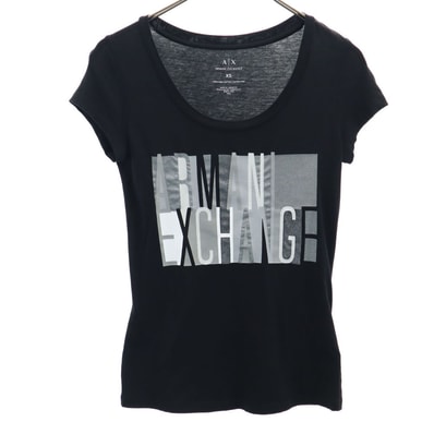 ARMANI EXCHANGE アルマーニエクスチェンジ 半袖 Tシャツ XS ブラック系