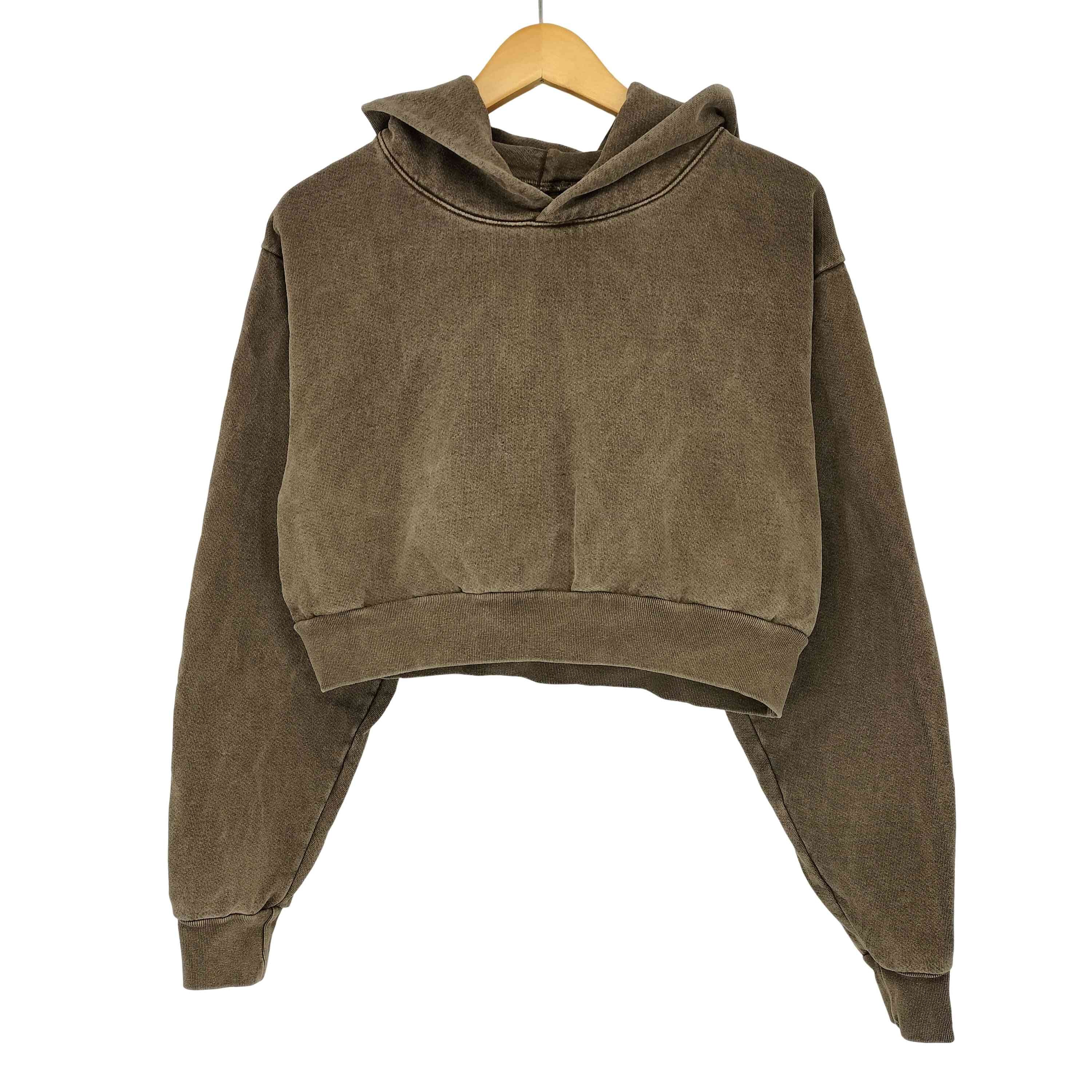 USA製 USED加工 短丈 プルオーバーパーカー【1142084744179】