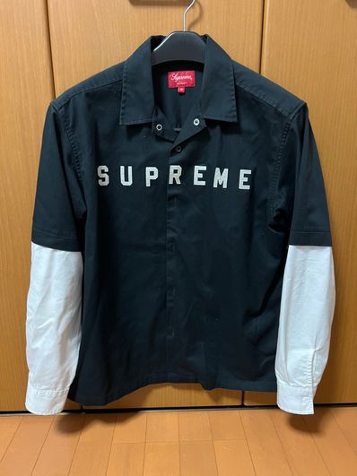 Supreme 2-Tone Work Shirt "Black"