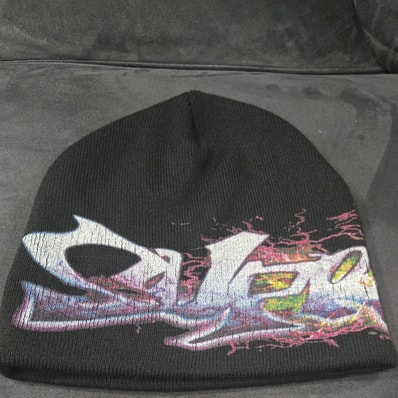 Supreme Tag Beanie "Black"