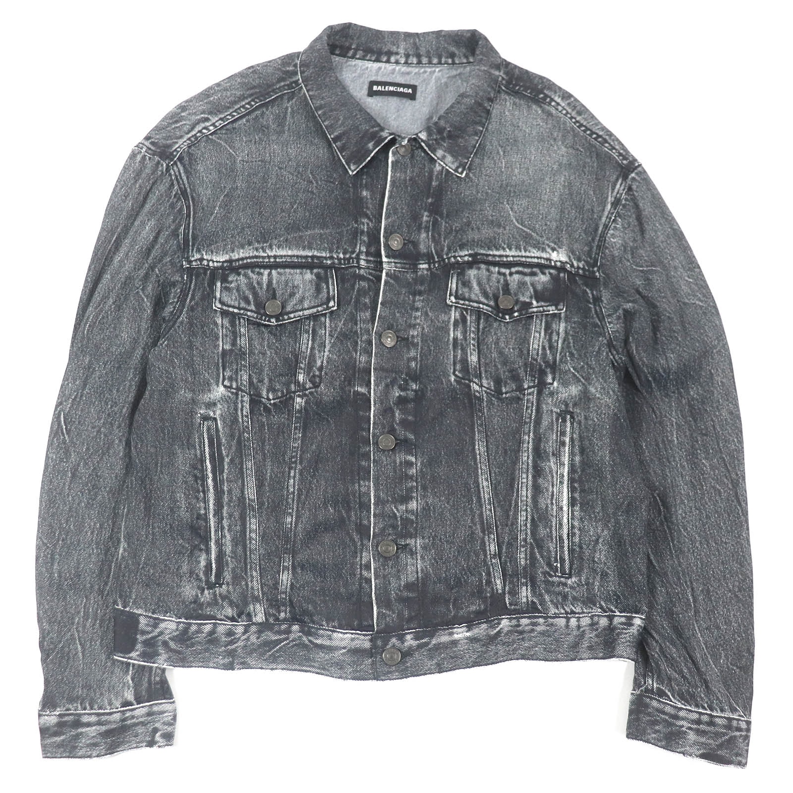 極美品 バレンシアガ
 ブルゾン ブラック メンズ L 621580