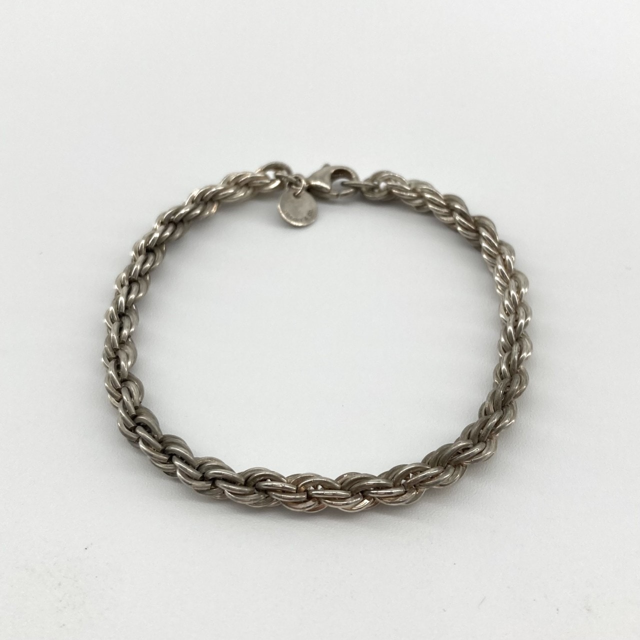 TIFFANY&Co.(ティファニー) ツイストロープ Ag925 ブレスレット 13.46g シルバー
