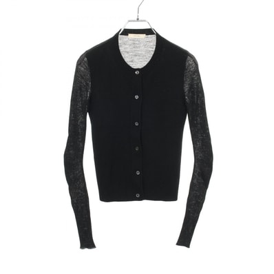 セリーヌ CELINE カーディガン 衣料品 トップス カシミヤ アルパカ レディース ブラック系 【中古】
