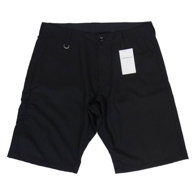 uniform experiment ユニフォームエクスペリメント ショートパンツ 22SS UE-220022 WOOL RELAX FIT SHORTS ウール リラックス フィット ショーツ ショート ハーフ パンツ ブラック系 4【中古】