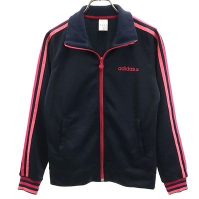 adidas アディダス トラックジャケット M ネイビー ジャージ