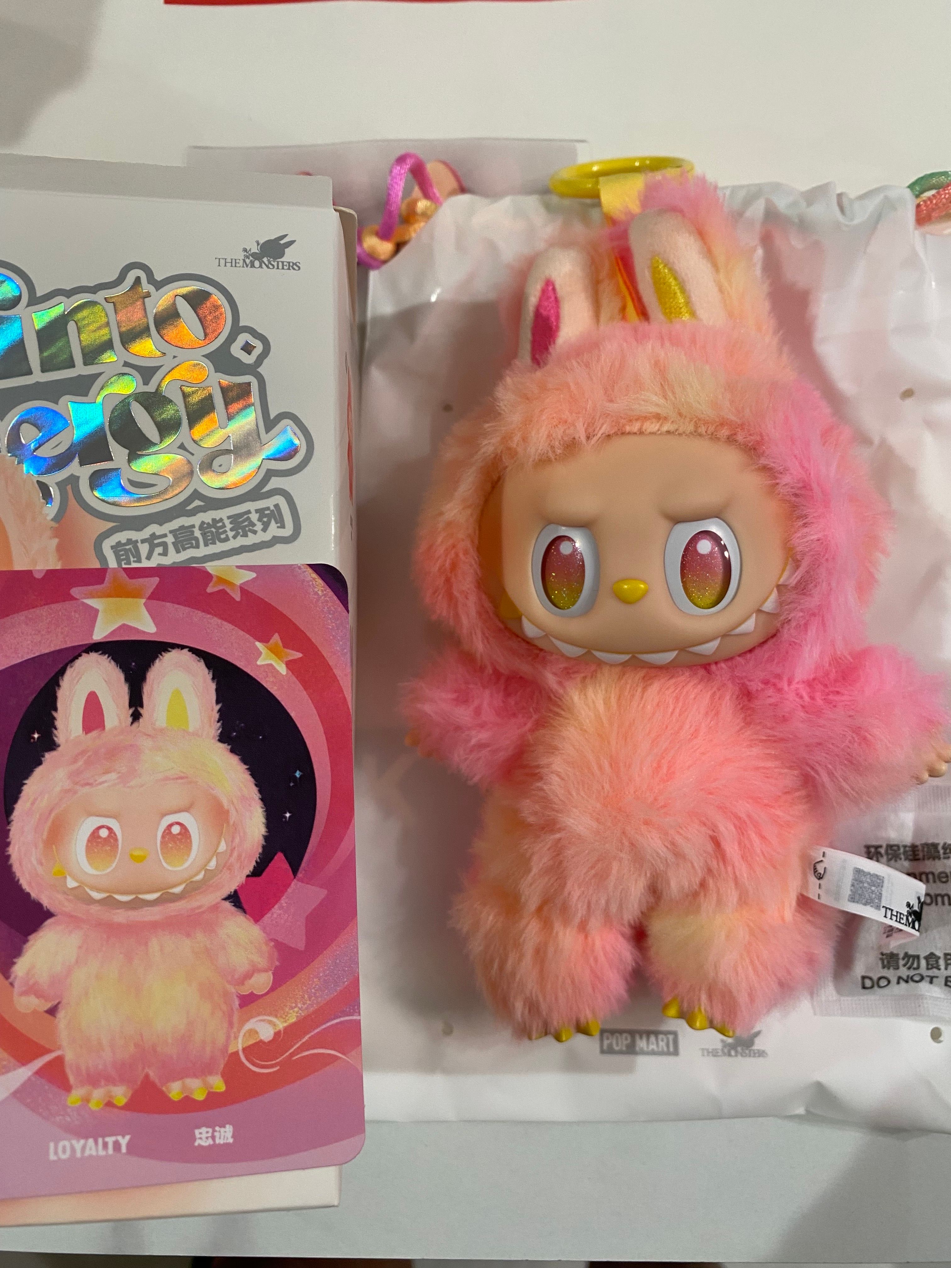 POP MART THE MONSTERS (LABUBU) Big into Energy Series Plush Pendant LOYALTY