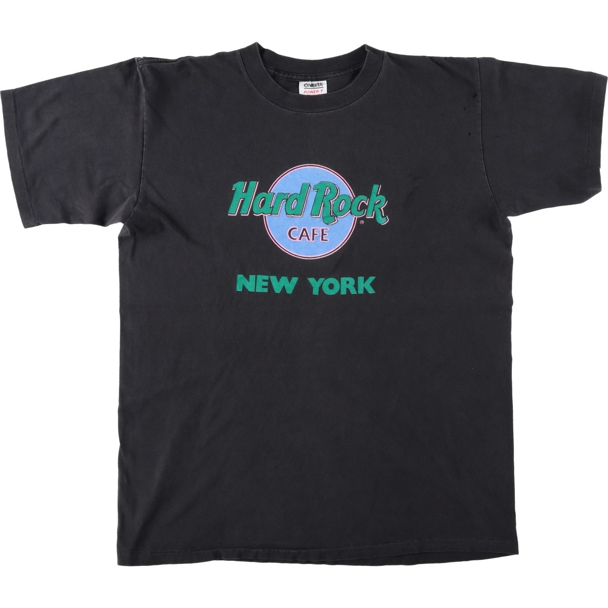 古着 90年代 オニータ ONEITA POWER-T HARD ROCK CAFE ハードロックカフェ アドバタイジングTシャツ USA製 メンズXL相当 ヴィンテージ/eaa638707