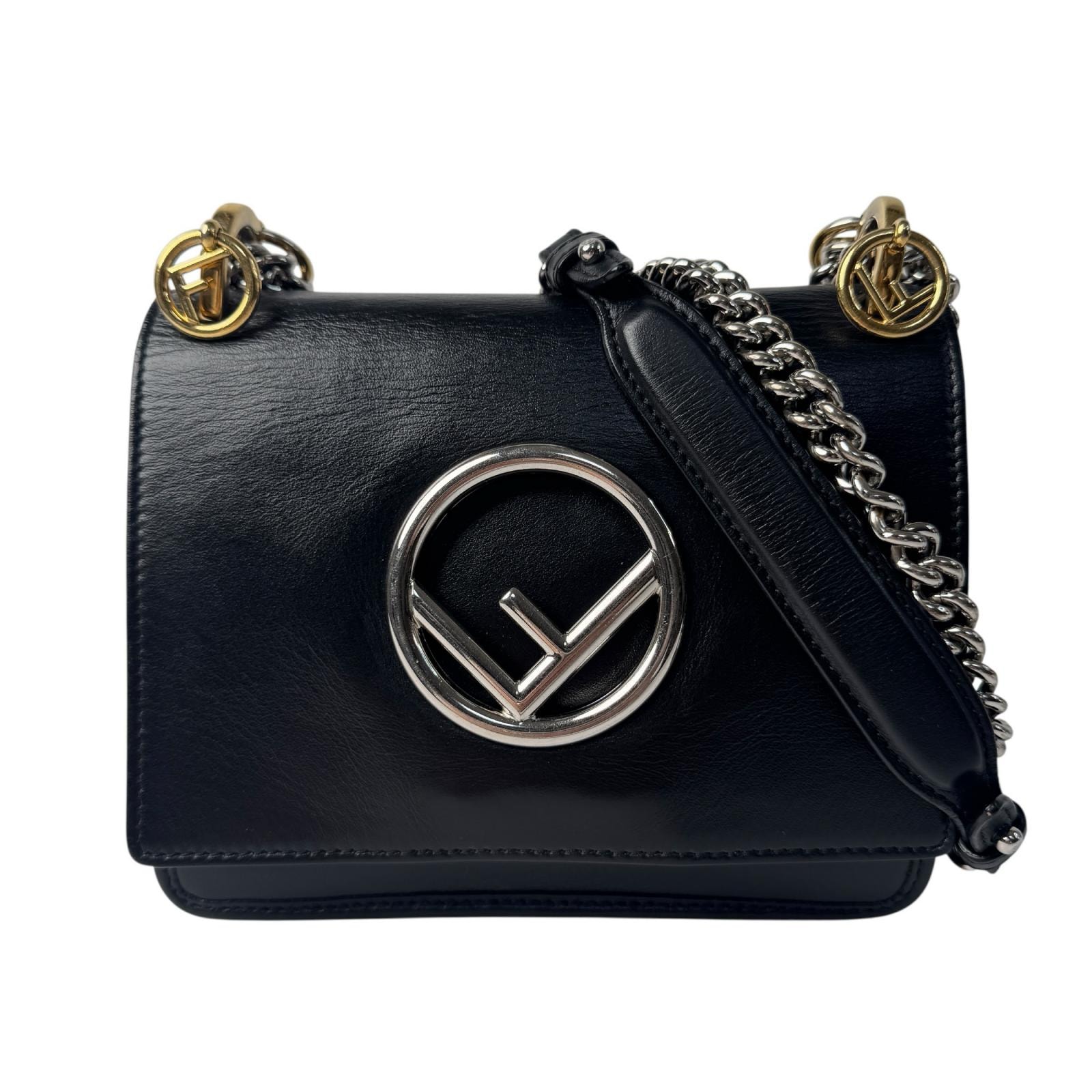フェンディ FENDI キャナイエフ 2way チェーンショルダーバッグ 斜めがけ クロスボディ 8BT286 レディース