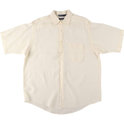 古着 90年代 ノーティカ NAUTICA 半袖 リネンシャツ メンズL相当 ヴィンテージ/eaa539765