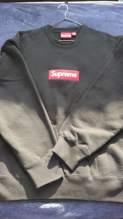 Supreme Box Logo Crewneck "Black" (22FW)