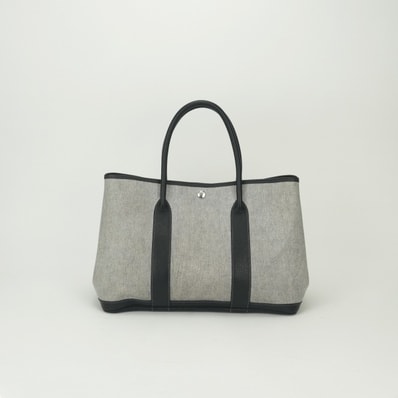 エルメス HERMES ガーデンパーティPM ガーデンパーティ PM ガーデンパーティ36 バッグ トートバッグ ブッフル ノワール Noir ブラック Black 黒 シルバー金具 ハンドバッグ