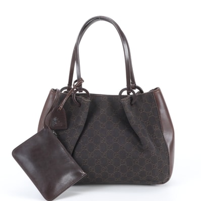 ■美品 グッチ GGキャンバス 101919 トート バッグ