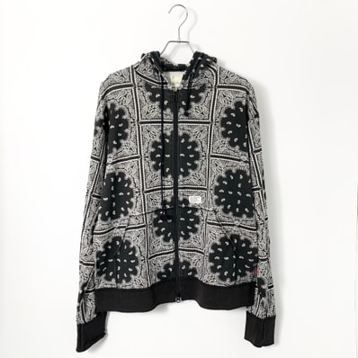 WTAPS SWEATER ZIP UP HOODED LPU GERMS ALL WEATHER "Black"