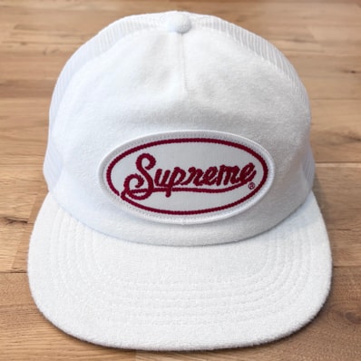 Supreme Terry Mesh Back 5-Panel "White"
