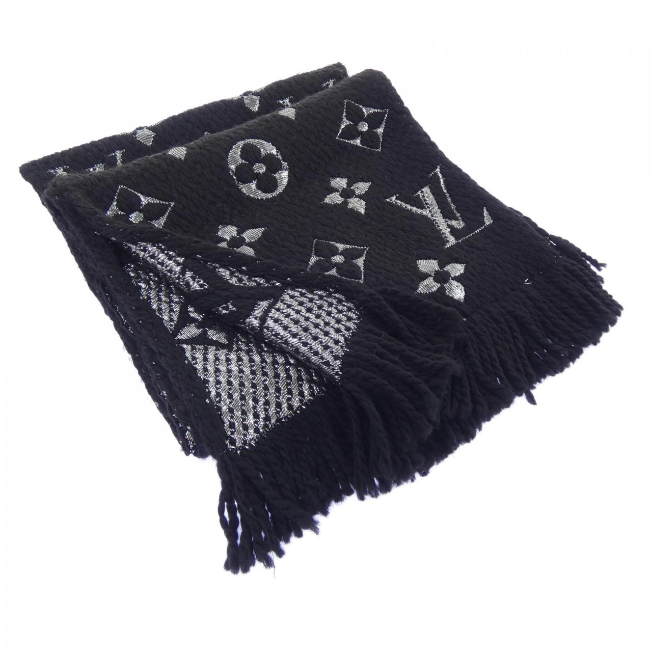 ルイヴィトン LOUIS VUITTON ロゴマニア M75833 MUFFLER