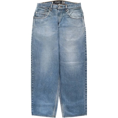 古着 90年代 リーバイス Levi's SILVER TAB シルバータブ BAGGY バギー テーパードデニムパンツ メンズw32相当 ヴィンテージ/rab182052