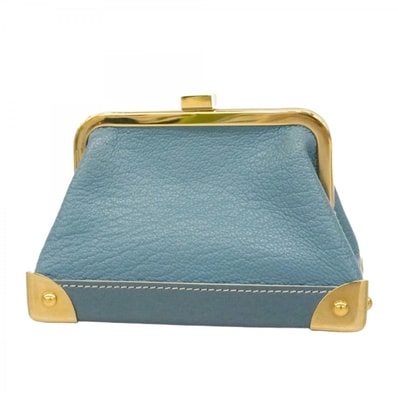 ★最終価格★SALE【6cc3161-k】ルイヴィトン コインケース スハリ ポルトモネヴィエノワ M91833 ブルー【中古】レディース