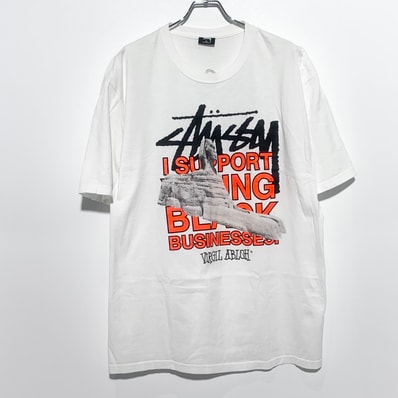 Stussy × Virgil Abloh World Tour Collection Tee White