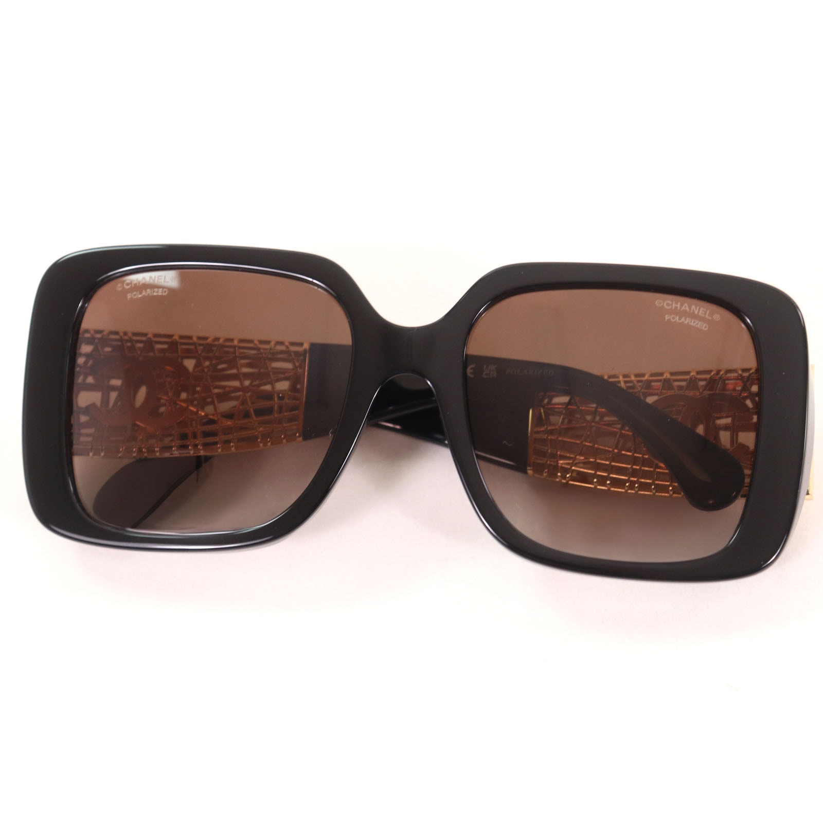 極美品 シャネル
サングラス スクエア シェイプ アイウェア ブラック レディース 54□19 140 5532-A