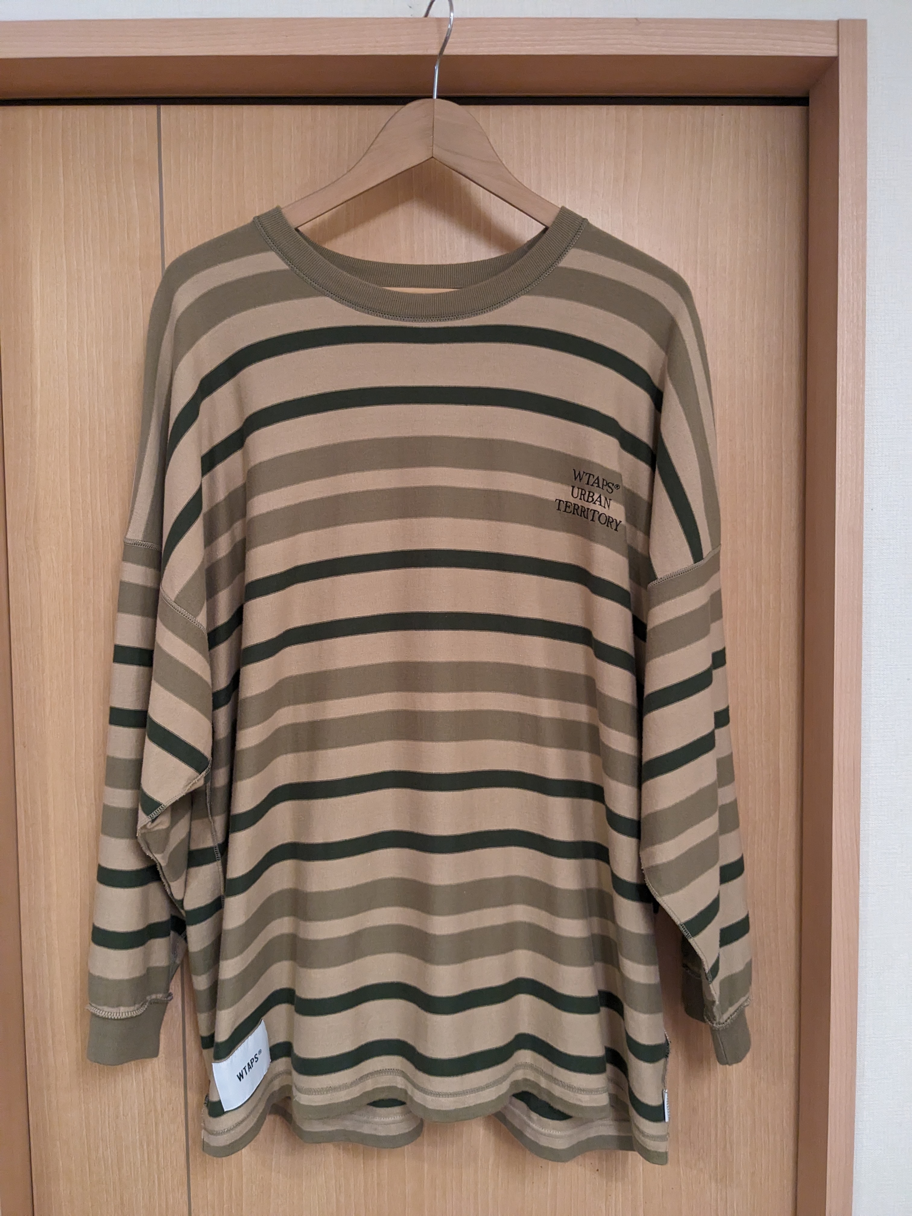 Wtaps JAM 01 / LS / COTTON "Beige"