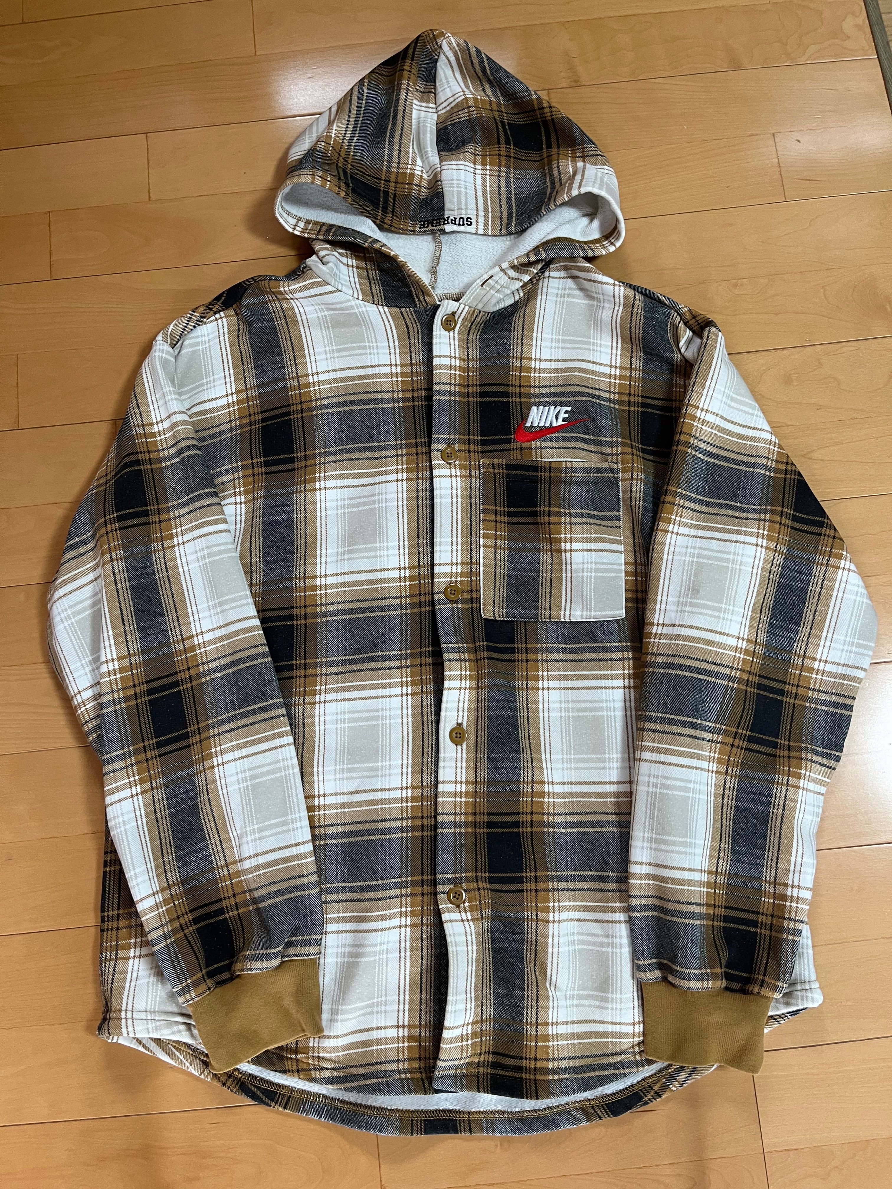 Supreme / NIKE® Hooded Sweatshirt "Mustard"