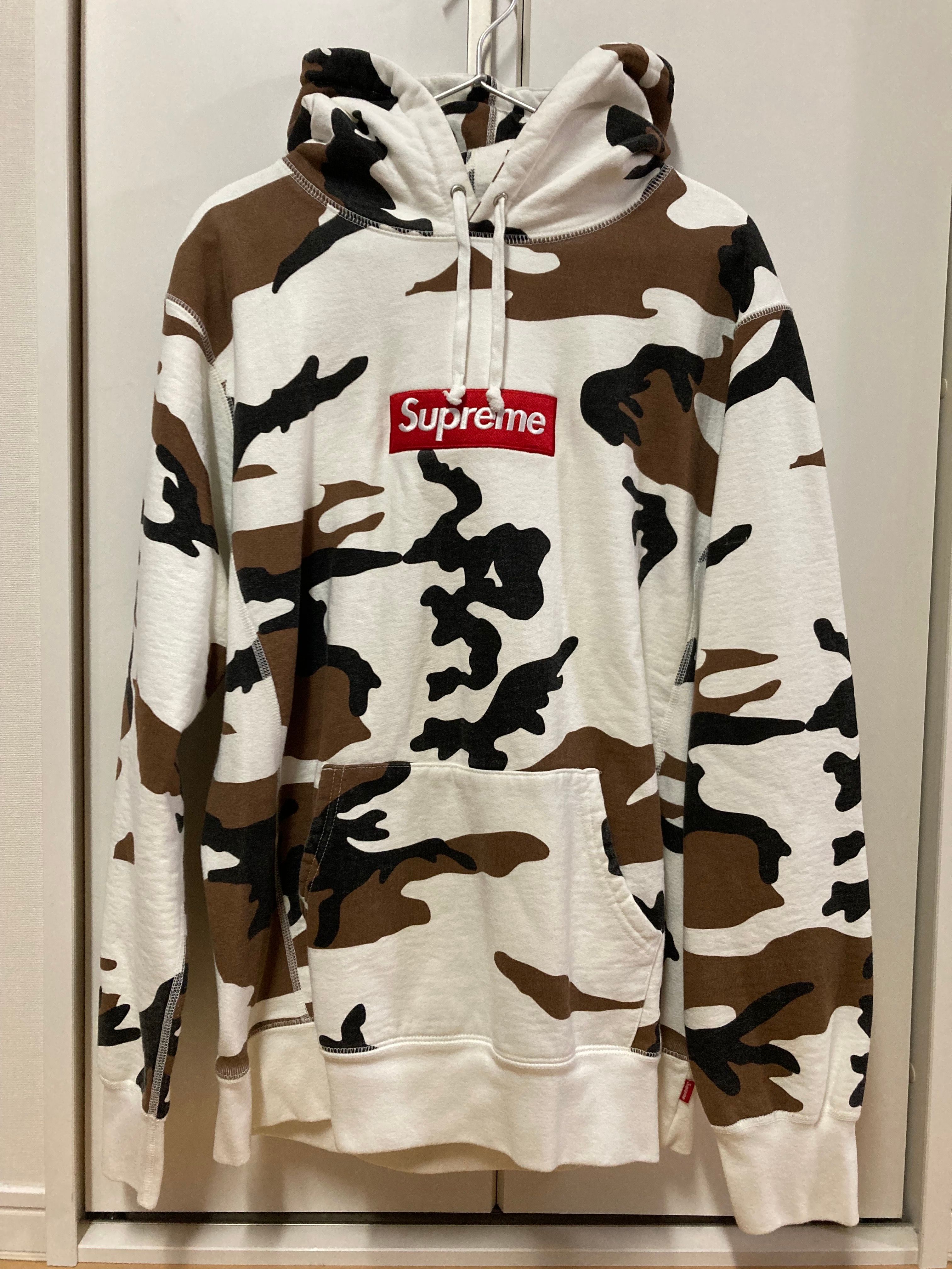 Supreme Box Logo Hooded Sweatshirt "Original Camouflage" (16FW)