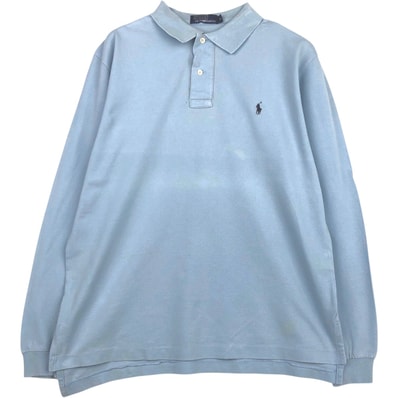 古着 ラルフローレン Ralph Lauren POLO by Ralph Lauren 長袖 ポロシャツ メンズM相当/eaa631898