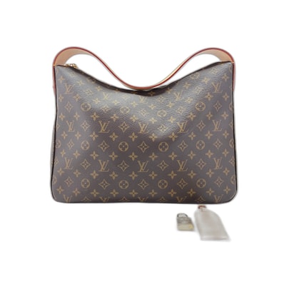 ヴィトン LV モノグラム スラウチィMM ショルダーバッグ【中古】