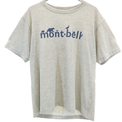 mont-bell モンベル 半袖 Tシャツ M グレー アウトドア