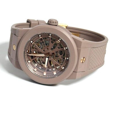 【定価36万】フェラガモ ユニセックス F-80 スケルトン 腕時計 自動巻き