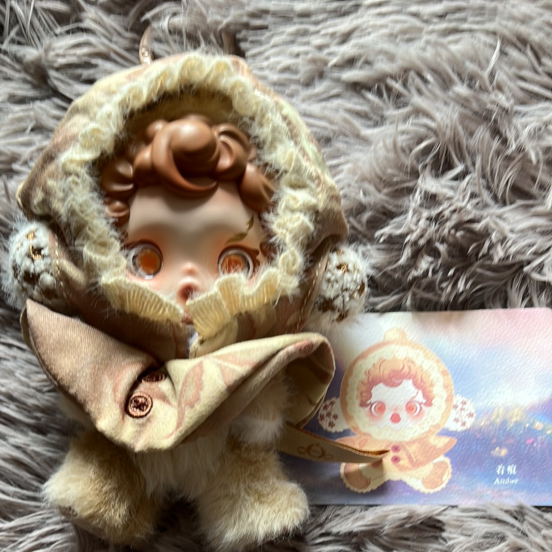 POP MART SKULLPANDA L'impressionnisme Series Plush Doll Amber