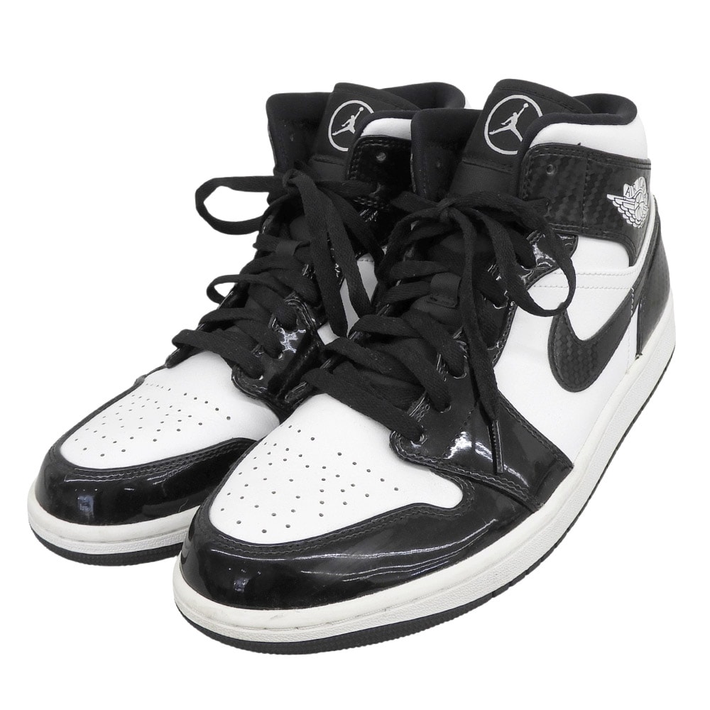 ナイキ AIR JORDAN 1 MID SE ASW シューズ メンズ ブラック×ホワイト 29cm DD1649-001 2021 11(US)
