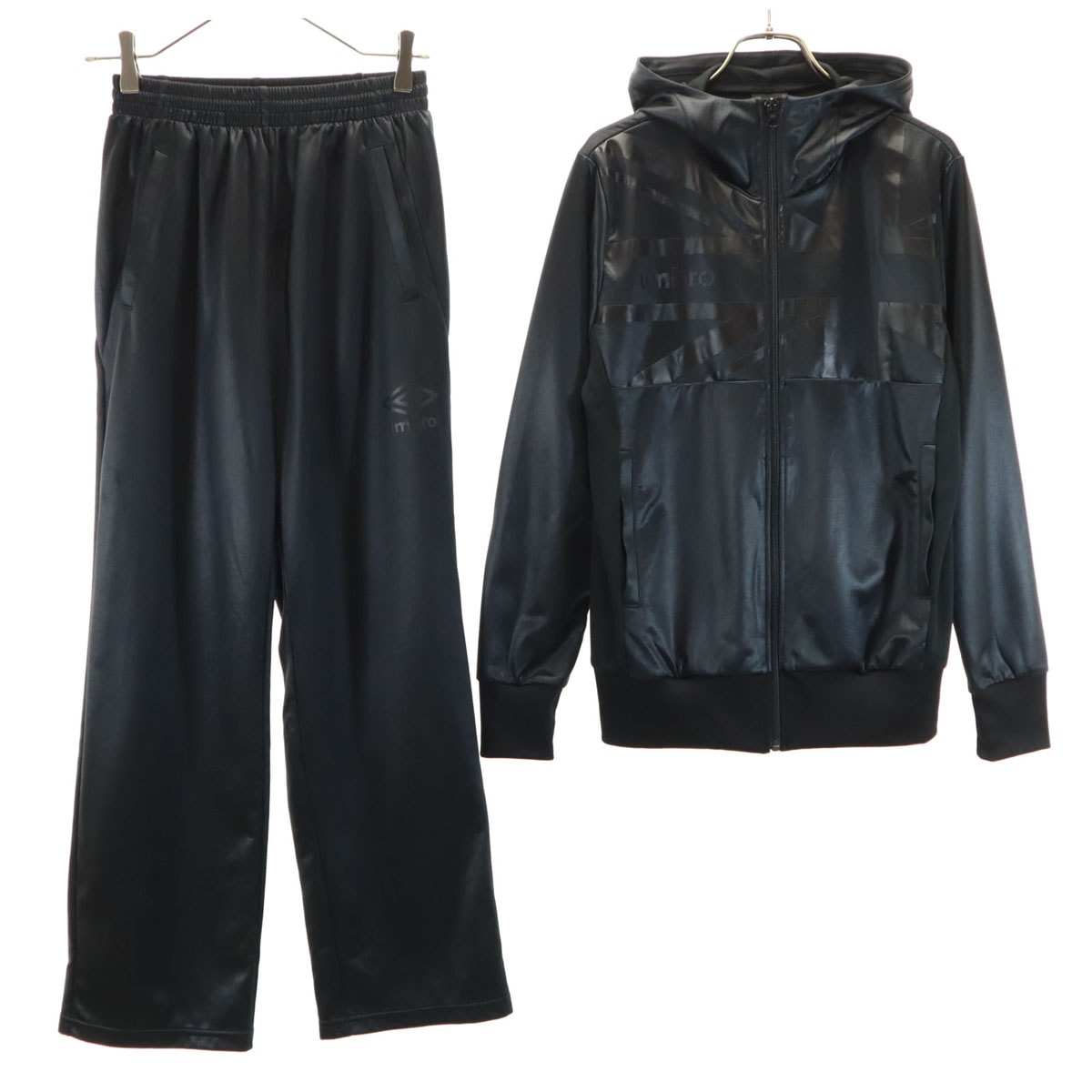 umbro アンブロ トラックジャケット 上下セットアップ S ブラック ジャージ