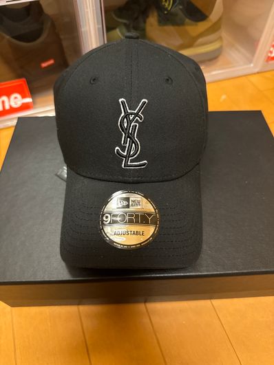 Saint Laurent x New Era YSL Monogram Cap "Black"