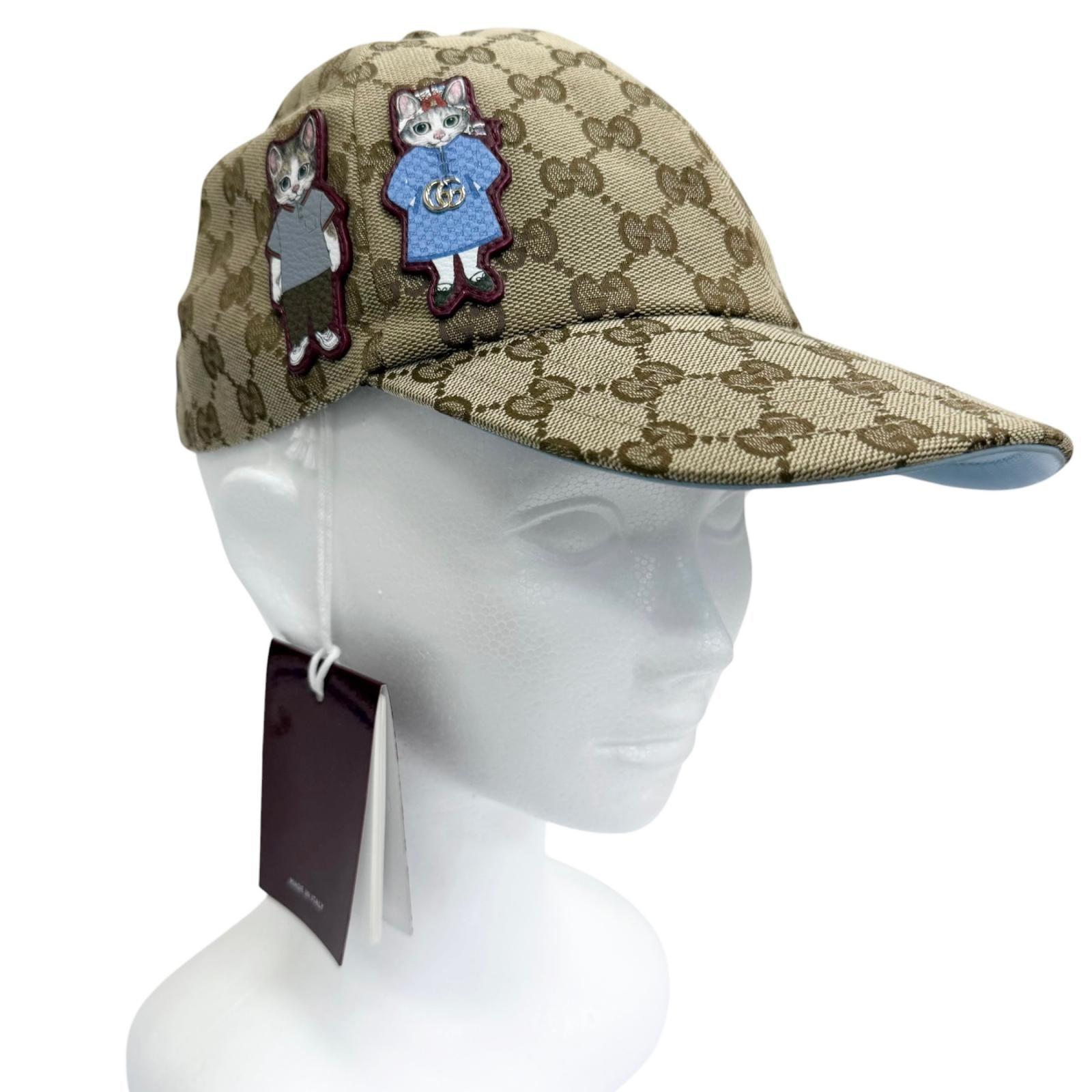 未使用品 グッチ ヒグチユウコ キャップ ベージュ メンズ M/57cm